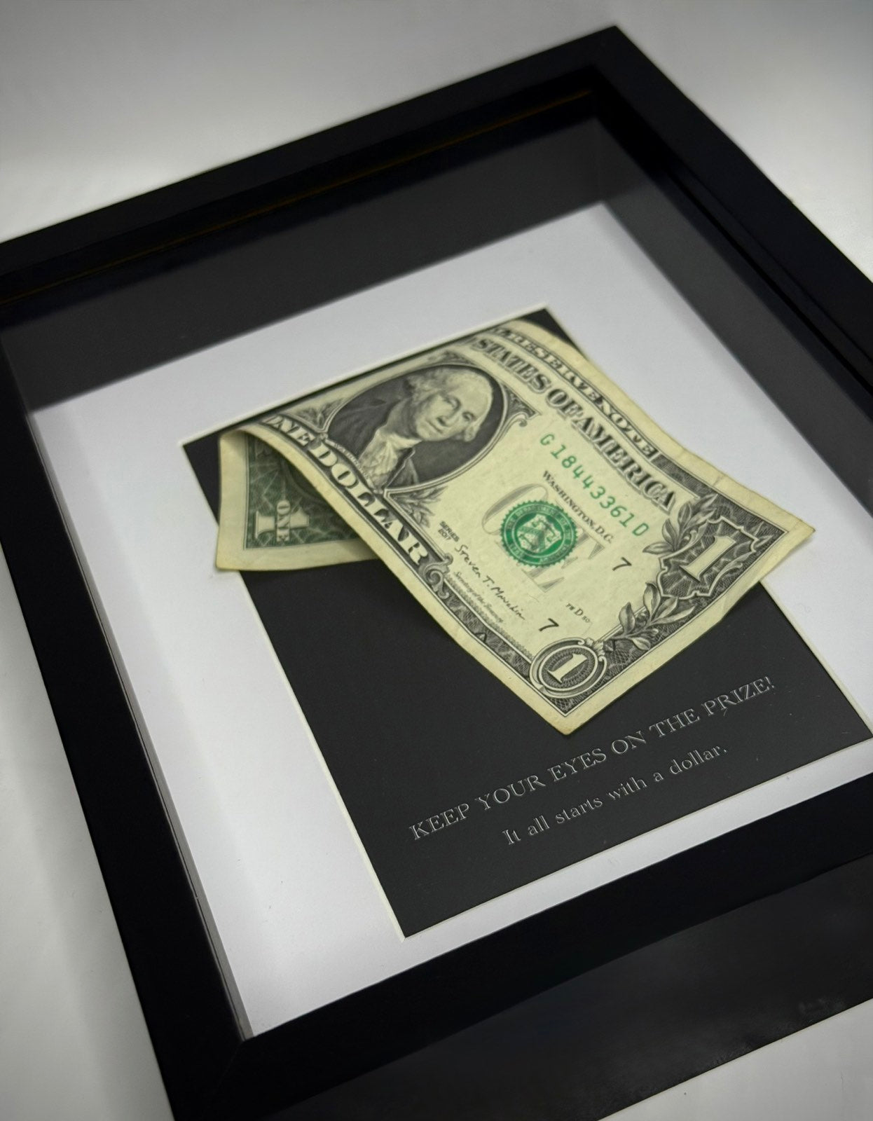 IT ALL STARTS WITH A DOLLAR