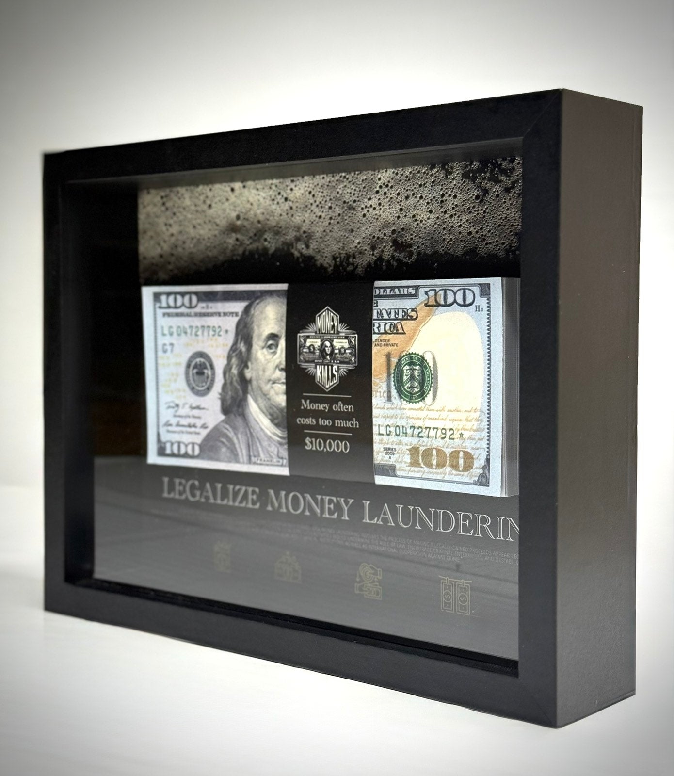 LEGALIZE MONEY LAUNDERING FRAME