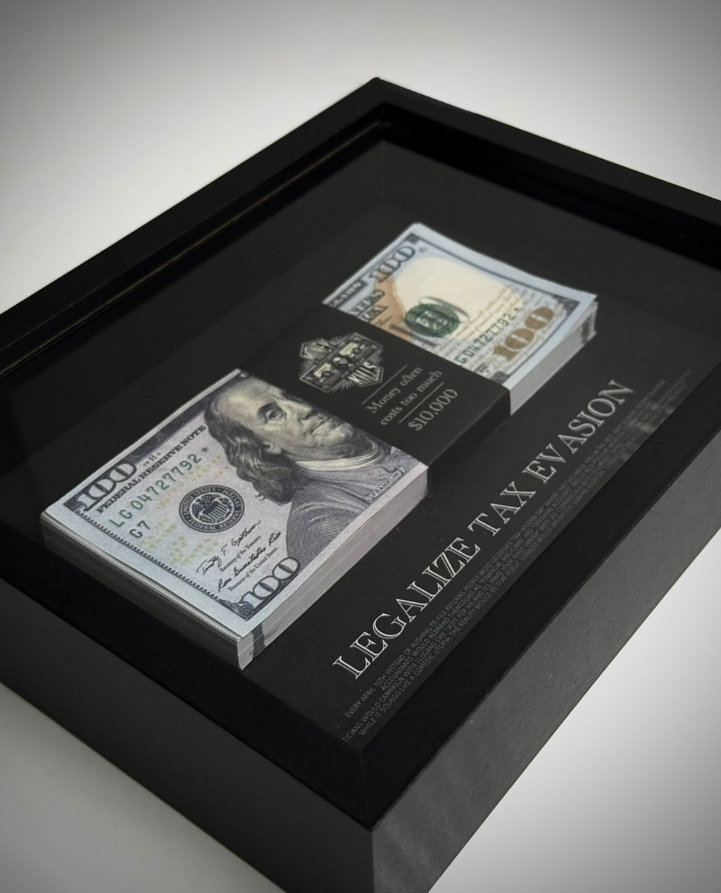 LEGALIZE TAX EVASION FRAME