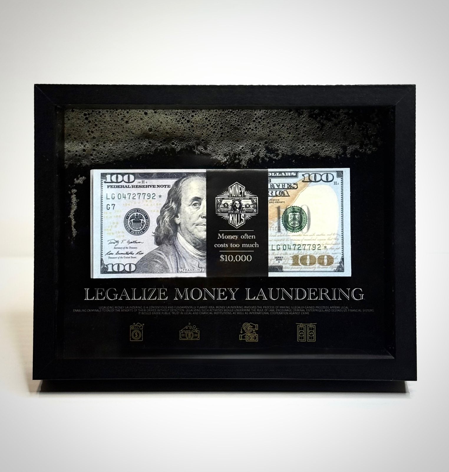 LEGALIZE MONEY LAUNDERING FRAME